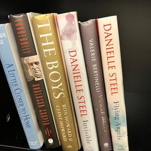 6 hardcover book bundle